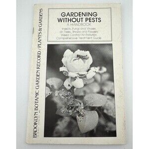 VTG Brooklyn Botanic Garden Record Plants & Gardens Gardening Without Pests 1979
